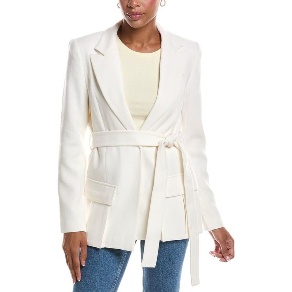 Alexis Womens  Bartan Wool Jacket, White